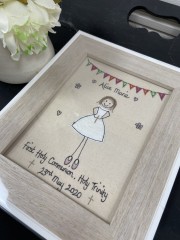 Personalised First Holy Communion Wall Art