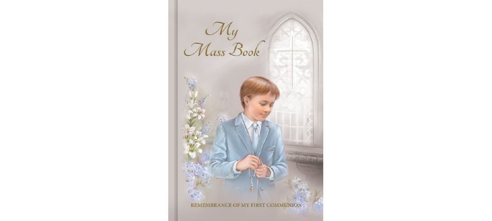 Boys First Communion Mass Book - C4226/BOY
