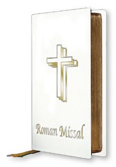 Personalised Sunday Roman Missal - C4515 - White
