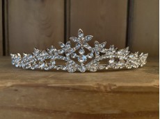 First Holy Communion Tiara - Sparkling Diamante - Little People 5948