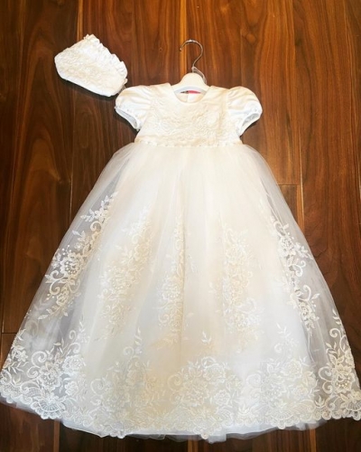 alexa christening gown