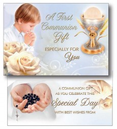 Boys First Communion Money/Voucher Gift Card