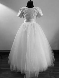 Millie Grace Communion Dress - Clover