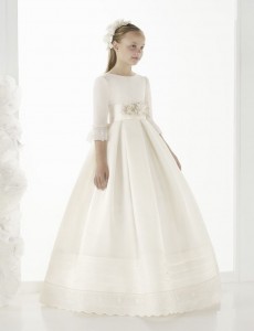Carmy Deluxe DL901 - Ivory Communion Dress - AGE 6 ONLY!