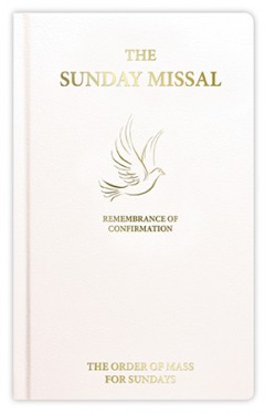 Sunday Roman Missal For Confirmation - White F4516/WH