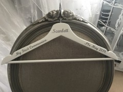 personalised dress hangers