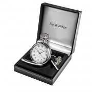 Pewter Feature Personalised Pocket Watch
